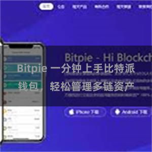 Bitpie 一分钟上手比特派钱包，轻松管理多链资产