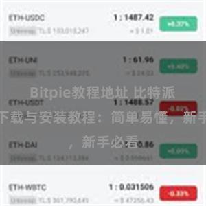 Bitpie教程地址 比特派钱包下载与安装教程：简单易懂，新手必看