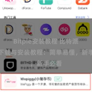 Bitpie安装教程 比特派钱包下载与安装教程：简单易懂，新手必看