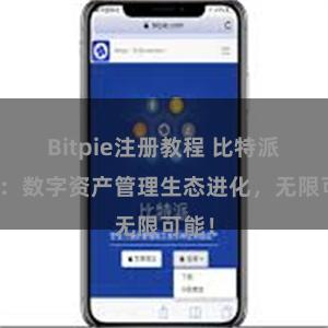 Bitpie注册教程 比特派钱包：数字资产管理生态进化，无限可能！