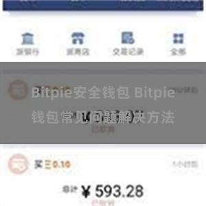 Bitpie安全钱包 Bitpie钱包常见问题解决方法