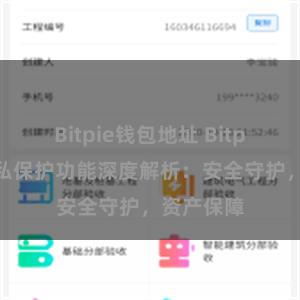 Bitpie钱包地址 Bitpie钱包隐私保护功能深度解析：安全守护，资产保障