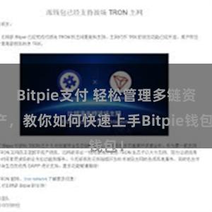 Bitpie支付 轻松管理多链资产，教你如何快速上手Bitpie钱包！