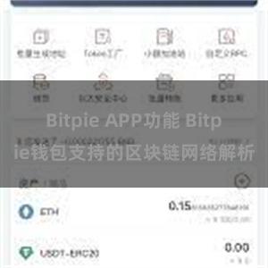 Bitpie APP功能 Bitpie钱包支持的区块链网络解析