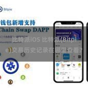 比特派iOS 比特派(Bitpie)交易历史记录在哪里查看？