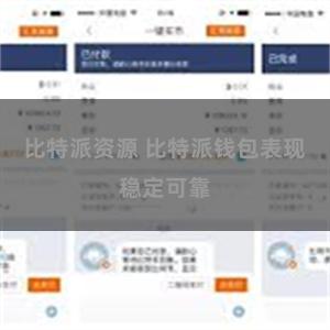 比特派资源 比特派钱包表现稳定可靠