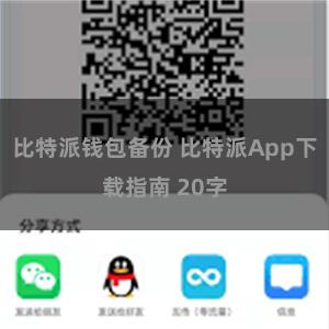 比特派钱包备份 比特派App下载指南 20字