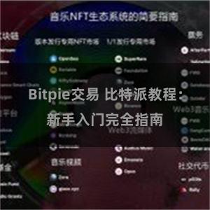 Bitpie交易 比特派教程：新手入门完全指南