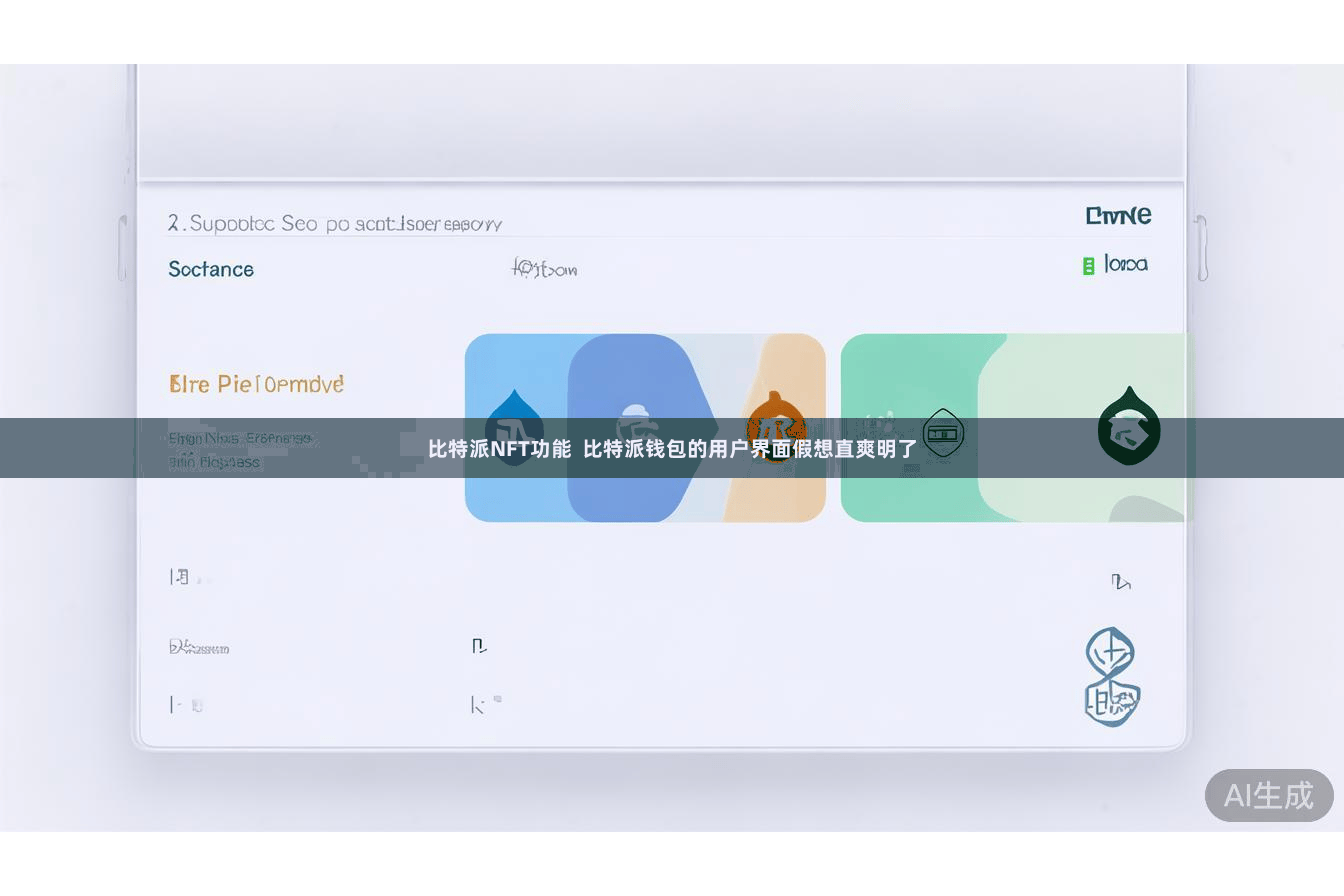 比特派NFT功能  比特派钱包的用户界面假想直爽明了